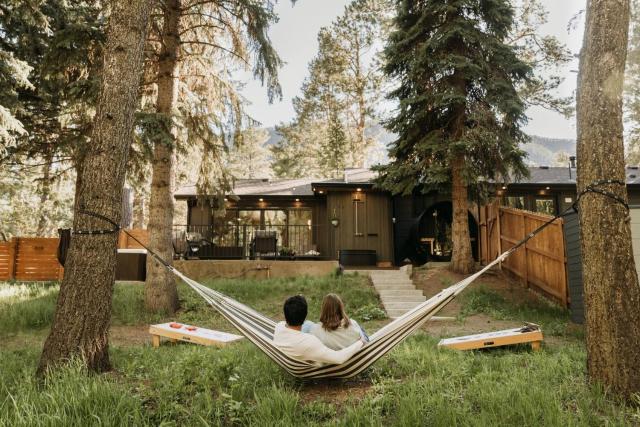 Serene Riverside Retreat with Sauna, Hot Tub, Fire Pit by Forest & Peak Retreats