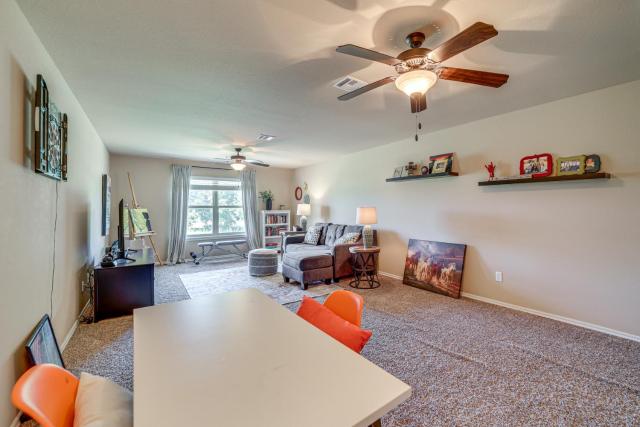 Trail Access + Patio: Peaceful Tulsa Area Retreat