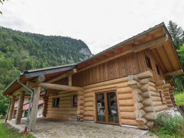 Family log cabin in the Alps