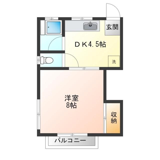 Private 1K Flat with 2 Single beds and sofa-bed, Near Tokyo & Quiet Area, 202