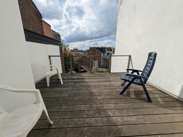 Charming studio apartment with terrace near Mérode