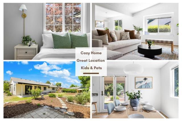 Stylish Renovation, Perfect for Families & Pets, Garage Parking, Sleeps 10