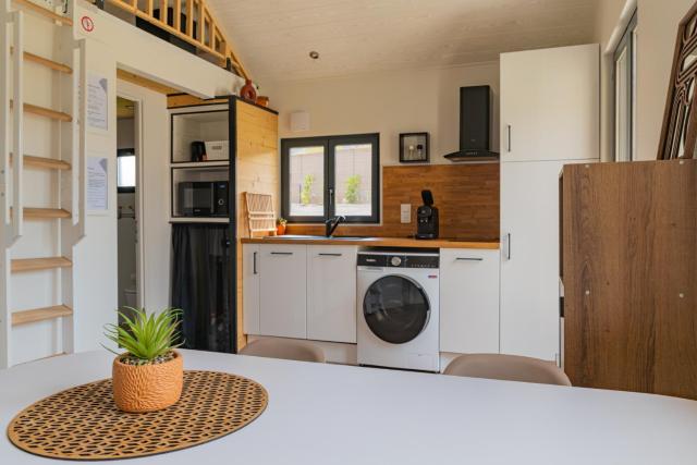 Chalet Cosy sur terrain privé clôturé 600m2