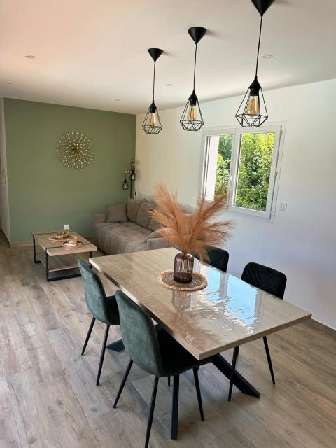 Logement avec piscine privée