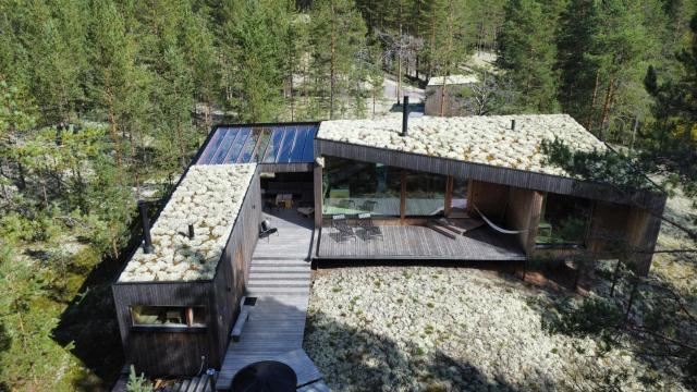 Villa Jäkälä - An architectural wooden villa by the lake