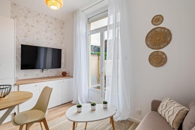 Studio avec terrasse à 10min de Rouen
