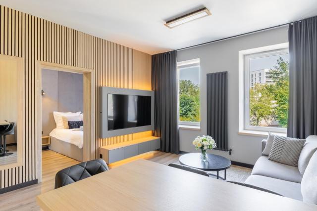 SKY Home- Piwna Wood -Manufaktura, Parking, Dostęp na Kod