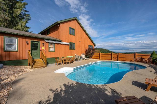 Family-Friendly Cabin with Heated Pool & Sauna
