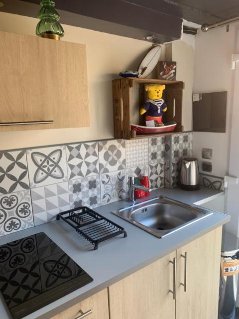 Bel appartement cosy centre Veules-Les-Roses Parking privé WIFi