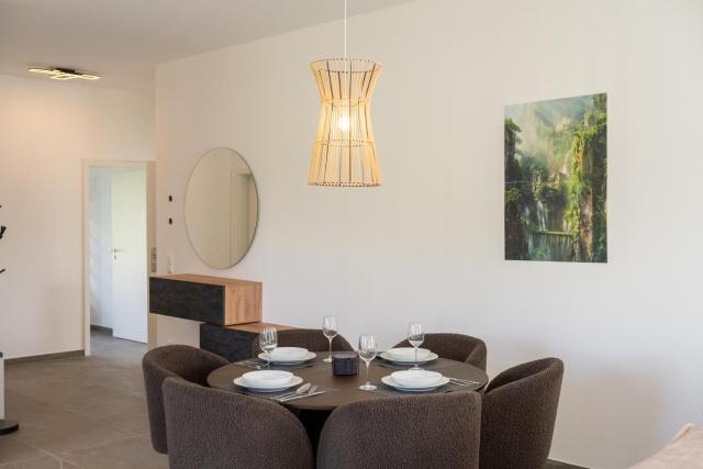 Lux Apts Deluxe Apartment-Zentral-Messe-Küche