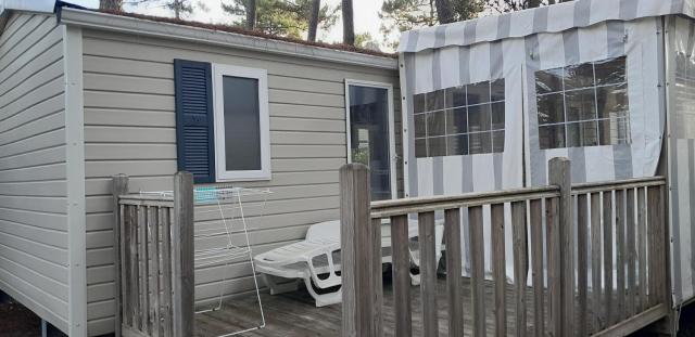 MOBIL HOME CONFORT PLUS - 40m2 - 3ch - 2 SDB - Camping 4 étoiles - BONNE ANSE 56