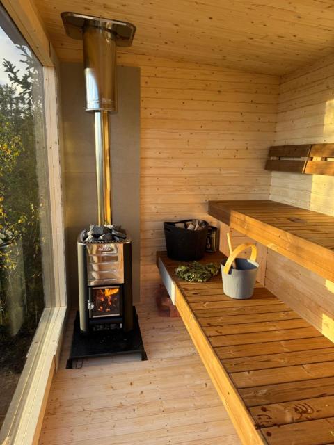 Large and cozy family cabin with sauna