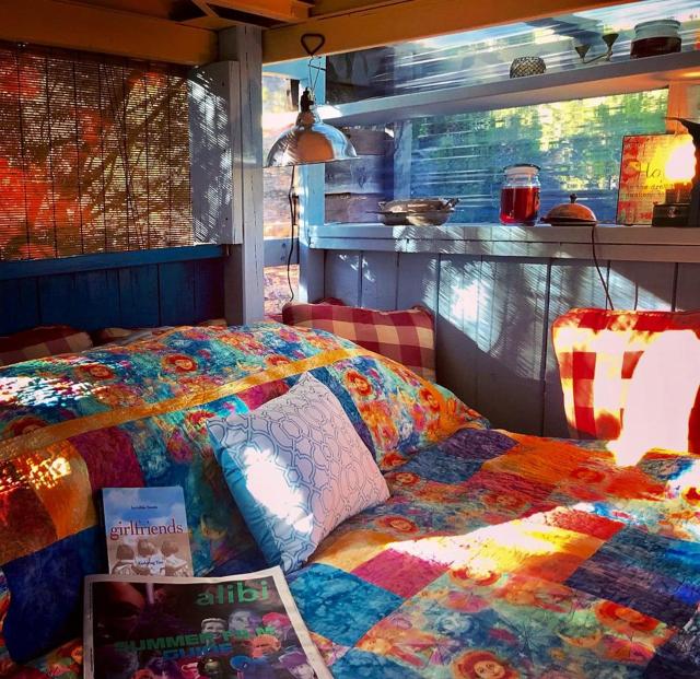 Rustic Tree House Rental with a Fire Pit in Bernalillo County, New Mexico