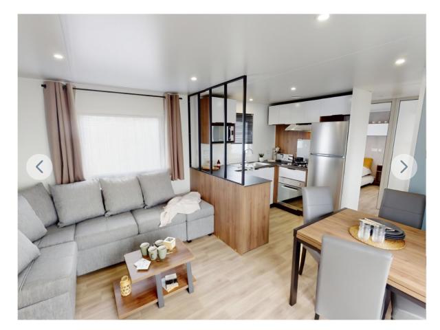 Mobilhome 3ch 2sdb Camping La Carabasse 4 étoiles