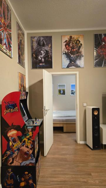 Kulturelles Businessapartment mit Balkon
