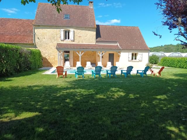 Gîte avec piscine