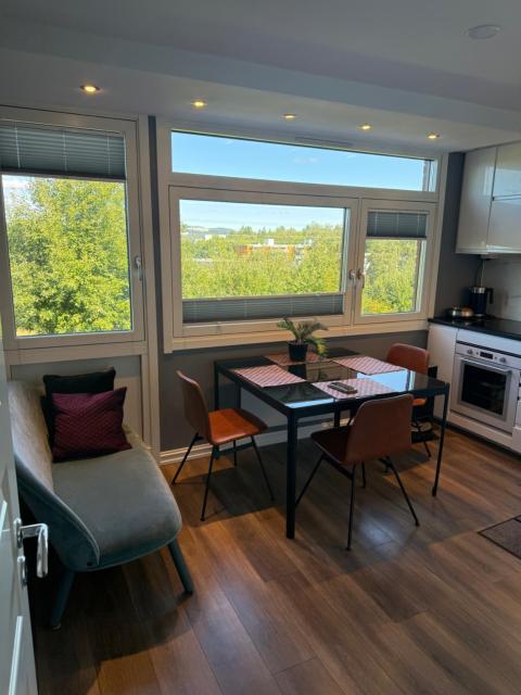 2 rooms in 100 sqm apt