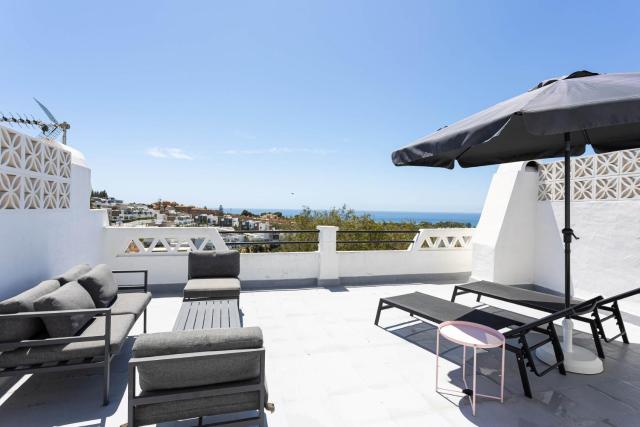 Modern Townhouse with sea view in Marbella