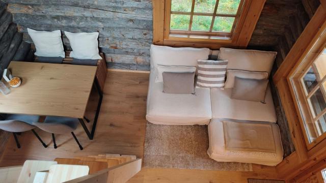 Norcota- Blockhaus mit Auroraskylight