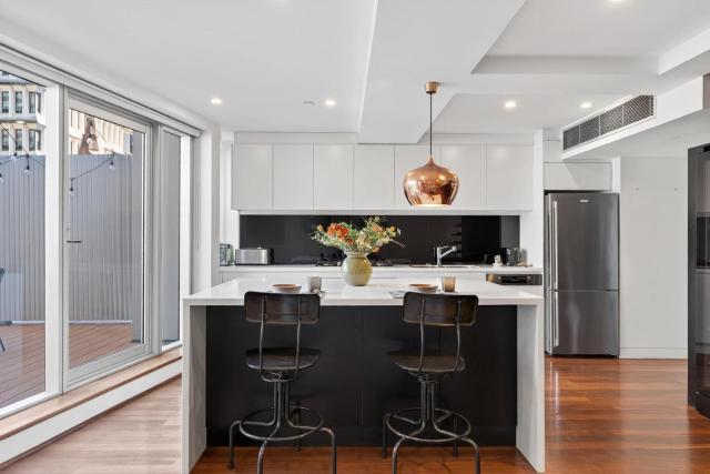 Split Level City Loft with Private Balcony