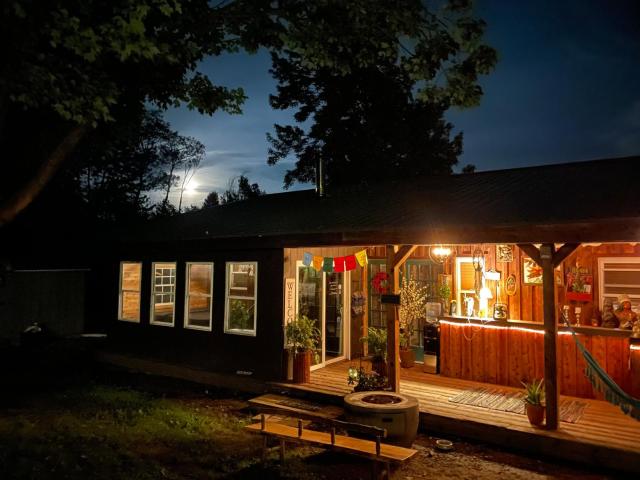 Angies Country Cabins Off Grid Cabins with shared hot tub access Open year round Shared Bathroom access which is not in cabin and hot breakfast add on for extra fee available on weekends only