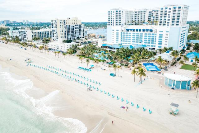 Beach and Downtown Hollywood