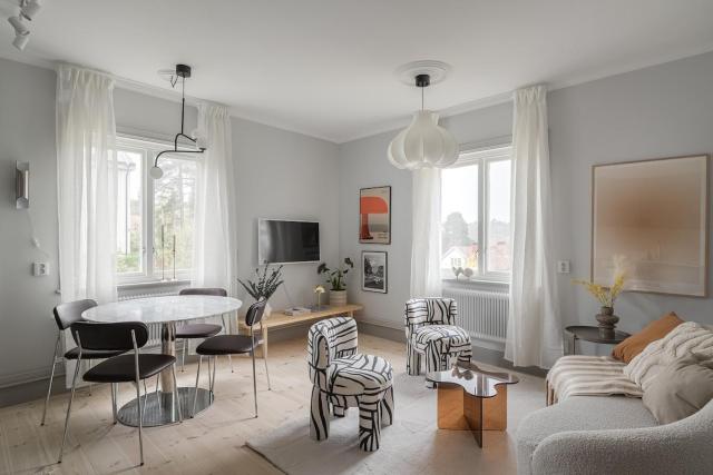 Stylish 2BR Apartment in Central Sundbyberg