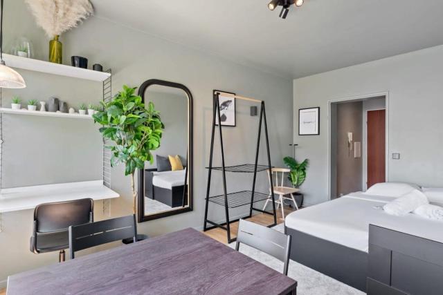 Modern Studio in Central Luxembourg Gare Area