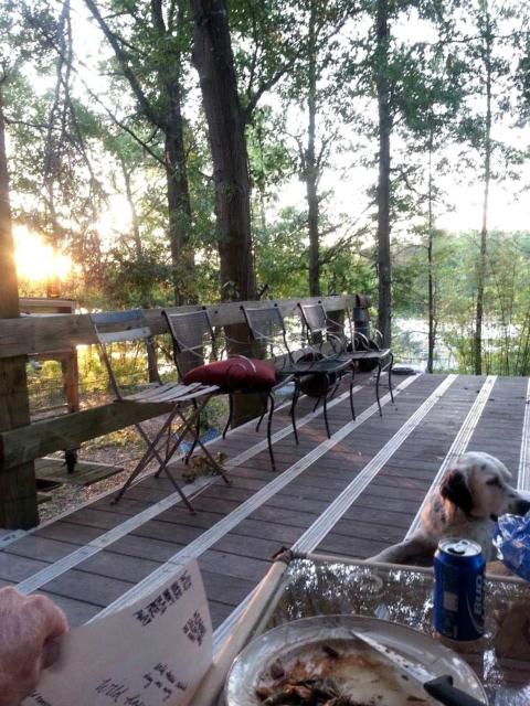 Eclectic Riverfront Log Cabin and Artist Retreat for Groups in Castle Hayne, North Carolina