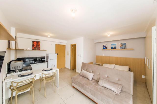 Studio Vibe 2206 com Piscina/academia/varanda