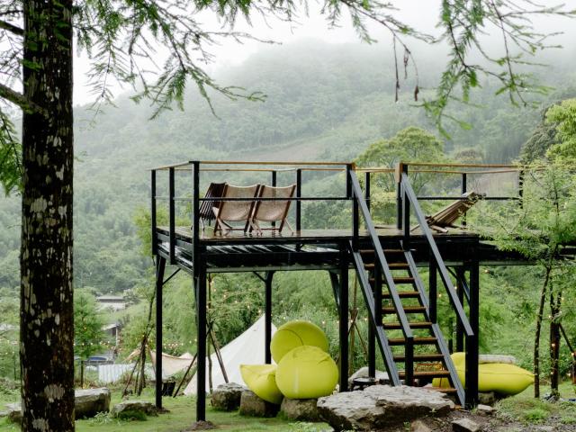 BASECAMP森林基地 I Glamping豪華露營-海拔820 雲海山嵐星空