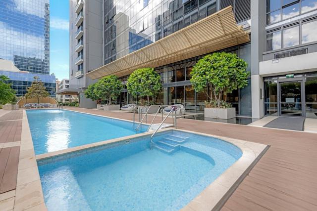 Stylish 2BR Next to Parramatta Station with Pool