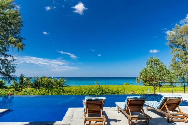 Black Pearl 8 Bedroom Beach Villa Private Pool Gym Free Car Free Water and Electricity Maid 10 Meters to the Beach
