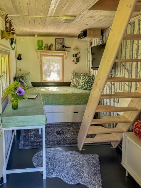 Small Cabin With Outdoor Kitchen By Forest Stream