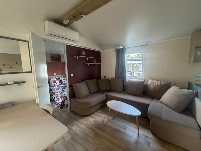 Bungalow 507 6 à 8 pers, Wifi, Clim, Camping Siblu Lac de Rêves