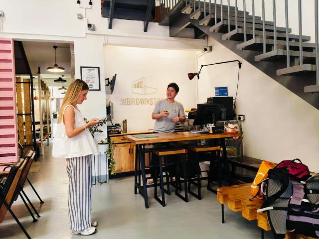 The Brownstone Hostel & Space