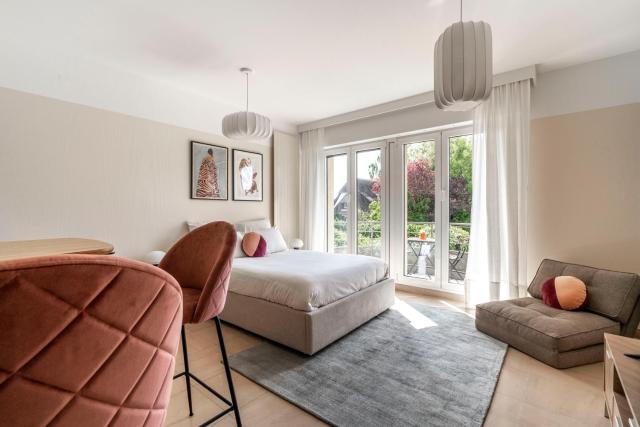 Studio avec balcon et parking Bel Air