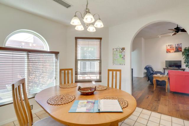 Covered Patio & Private Yard: Albuquerque Retreat