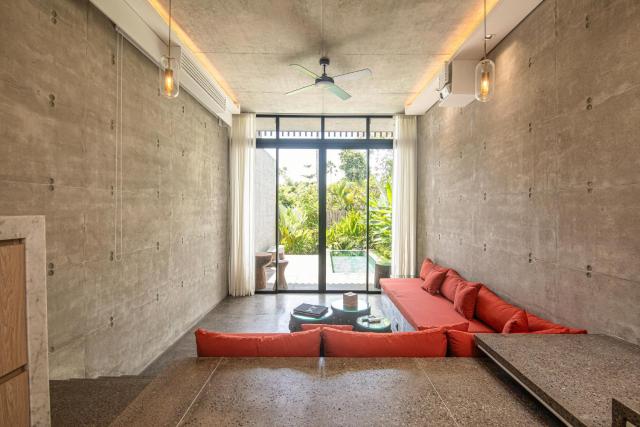 Chic 2BR Villa in Canggu Enclosed Living & Pool