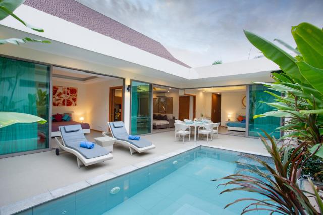 2BD Pool Villa Karina near beach