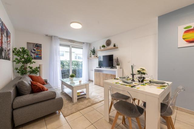 Appartement chaleureux à proximité de Genève