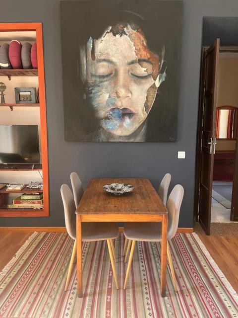 Artistic and spacious apartment