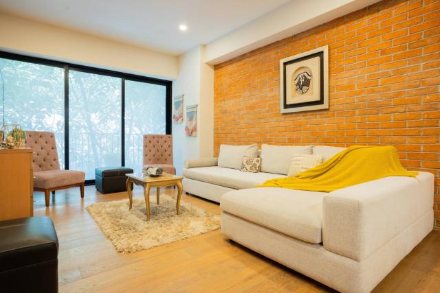 Lovely 3-bedroom with pool & Gym in Roma Norte