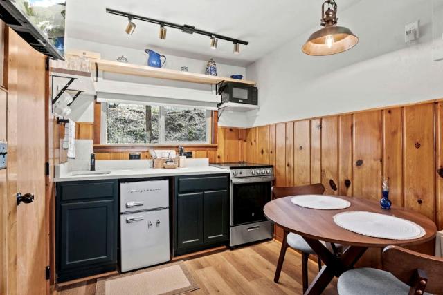 Peaceful Woodland Cabins with Modern Mountain-Inspired Amenities near Garden of the Gods in Colorado Springs, Colorado