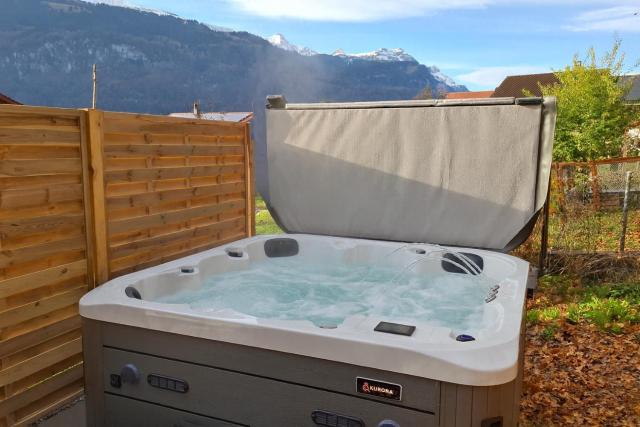 Spacious Apt near Brienz with Hot Tub & Parking