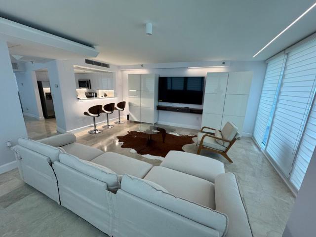 Beachfront two story apartment