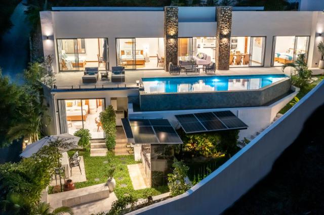 fisherman village Bophut JX 25 sea view pool Villa