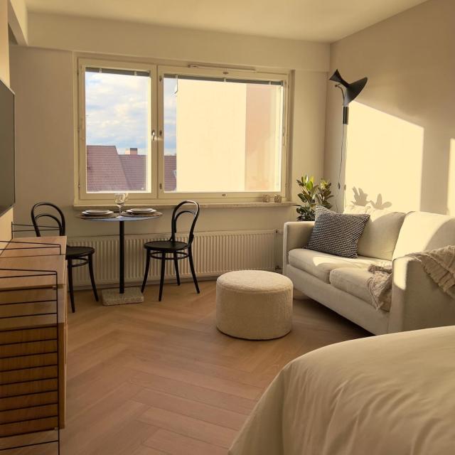 Top floor studio in the city center