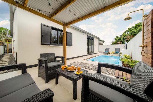 Villa avec piscine privative Au cœur de Takamaka