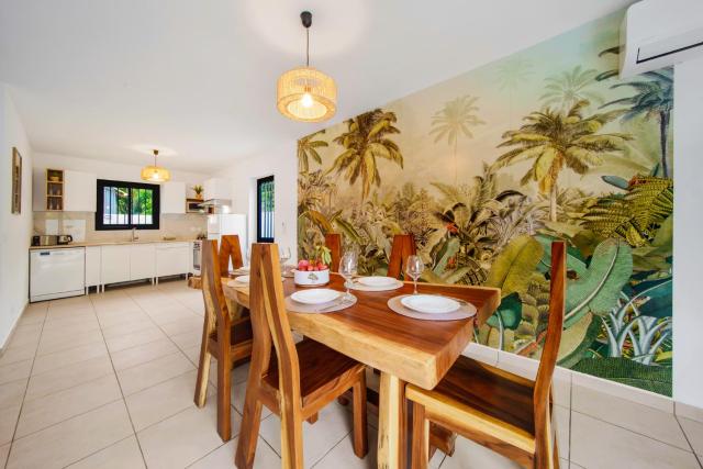 Villa avec piscine privative Au cœur de Takamaka